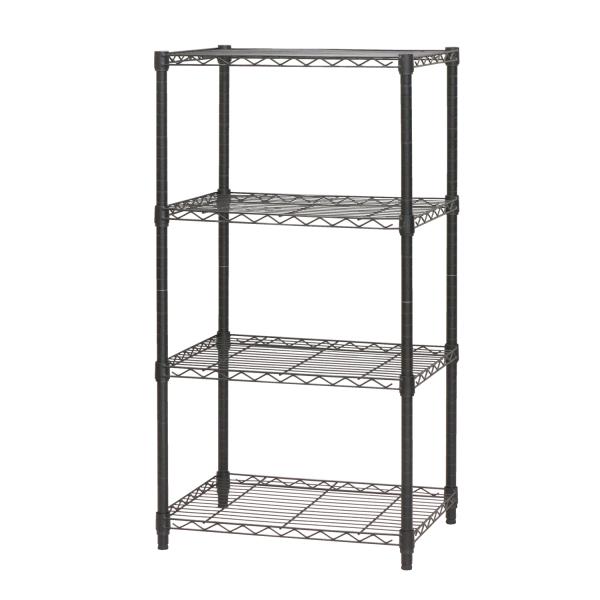 エイ・アイ・エス AIS ネーロ スチールラック4段6012 NERO-6012 BK