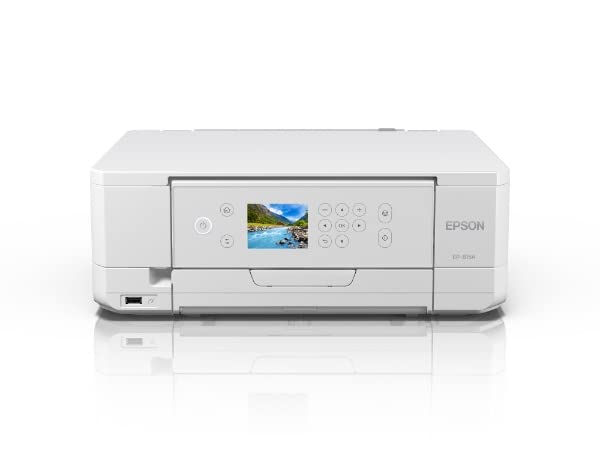 EPSON エプソン EP-815A Colorio インクジェットプリンター インク6色 染料 5760×1440 dpi 最大用紙サイズA4 接続(USB)〇 接続(無線LAN)〇 スキャナ機能有り コピー機能有り ホワイトの通販は