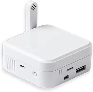 ラトックシステム 空気質をスマホでチェック! 換気の目安に Wi-Fi 環境センサー RS-WFEVS2