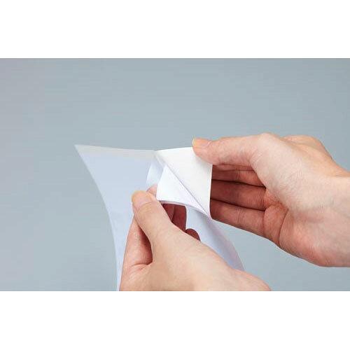 カウネット 貼り付けできるラミネートフィルム 通常粘着 A4サイズ30枚 4286-5773【入数:20】