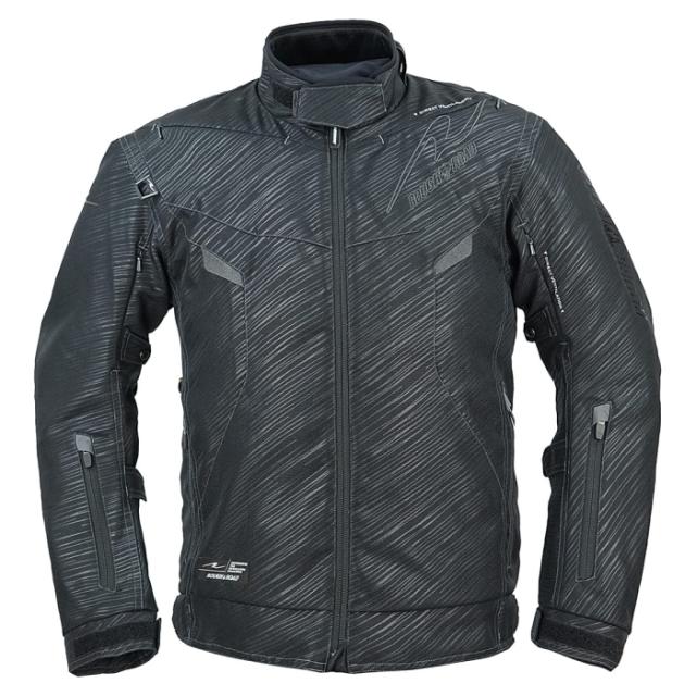 ラフ＆ロード(ROUGH＆ROAD) AベントライディングJK SS.BK/Bロゴ-L RR7251SSK/LO3の通販は