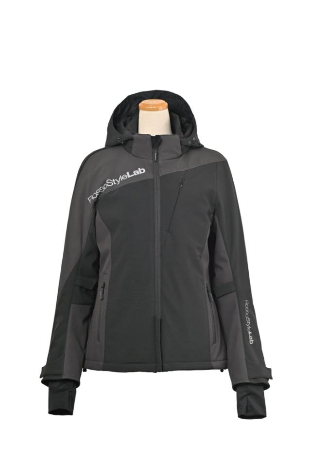 ロッソスタイルラボ(Rosso StyleLab) ROJ-991 ソフトシェルジャケット CHC/BK S ROJ-991/CHC/BK/Sの通販は