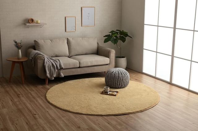 イケヒコ フィリップ2丸 畳み 185cm丸   BEの通販は 7,499円