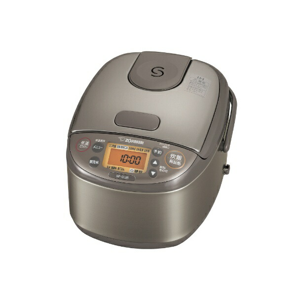 ZOJIRUSHI 象印 NP-GL05-XT IH炊飯ジャー 3合炊き ステンレスブラウン NPGL05XT(NP-GL05-XT)