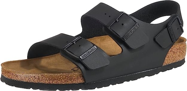 BIRKENSTOCK(ビルケンシュトック) サンダル ミラノ ビルコフロー  Milano BF Black 41 (26.5cm) (3479141 6613)