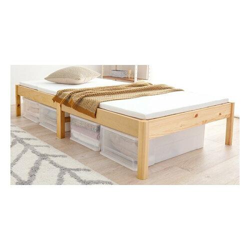 HAGIHARA 萩原 組立簡単 シングルベッド MB-5145SNA  ※北海道、沖縄、離島配送不可