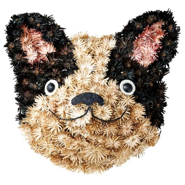 グリーンハウス(GREEN HOUSE) アニマルリース フレンチブルドック こうめ (5055)の通販は 5,365円