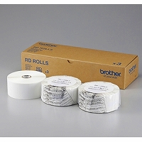 BROTHER ブラザー RDロール プレカット紙ラベル ラベルサイズ50mm×30mm 2167枚/ロール 3ロール入 RD-U05J1の通販は