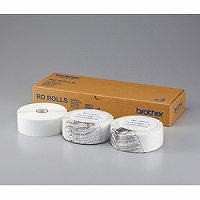 ブラザー販売 RDロール プレカット紙ラベル ラベルサイズ40mm×50mm 1341枚/ロール 3ロール入 RD-U07J1