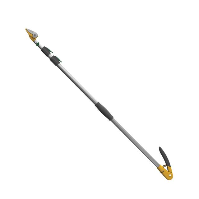 MUSASHI ムサシ ムサシ No530 軽量すご腕プッシュカット 3段式 アンビル刃3m