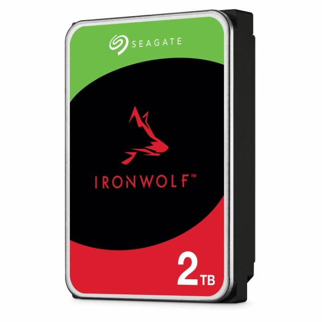 SEAGATE Ironwolf(NAS HDD) 3.5inch SATA 6GB/s 2TB 5400RPM 256MB 512E (ST2000VN003)