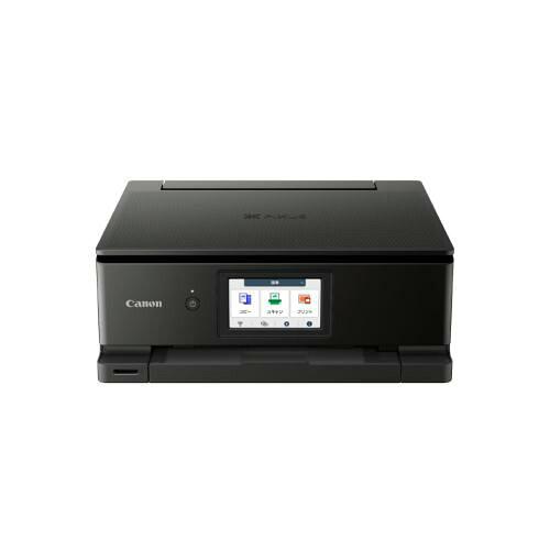 CANON キャノン TS8730 インクジェットプリンター インク形状:独立 インク6色 染料+顔料 4800×1200〜2400 dpi 最大用紙サイズA4 接続(USB)〇 接続(無線LAN)〇 スキャナ機能有り コピー機能有り ブラック