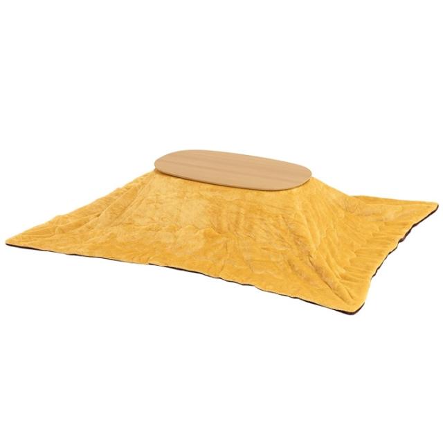 HAGIHARA 萩原 こたつ+うす掛け布団 2点セット カルミナ950NA+ビケ950YE ※北海道、沖縄、離島配送不可