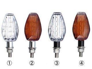 POSH CRF250L/M ’12- LWLウインカ-キット W (BK/オレンジ) (015451-06)の通販は