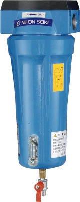 日本精器 高性能エアフィルタ15A1ミクロン(ドレンコック付)  NITN215ADLDV
