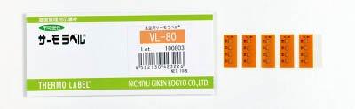 日油技研工業 真空用サーモラベル? VL-180NCGK0639921-2854-07