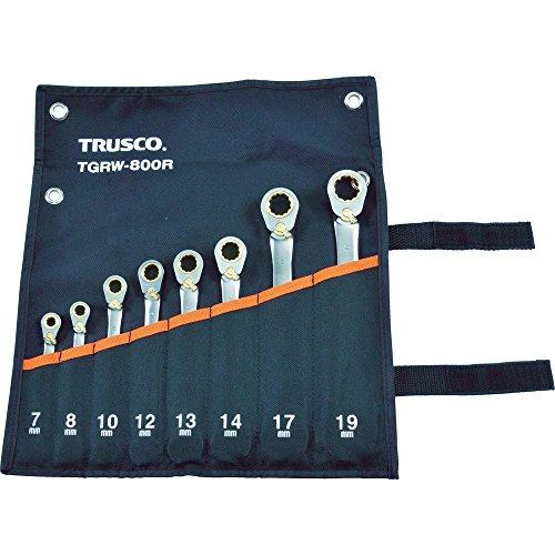 TRUSCO トラスコ中山 TRUSCO 切替式ラチェットコンビネーションレンチセット(スタンダード)8本組  TGRW800R