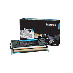 LEXMARK C748H1CG シアンリターン大容量トナーカートリッジ 10000枚(C748H1CG) LEXMARK C748H1CG シアンリターン大容量トナーカートリッジ 10000枚