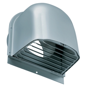 西邦工業 外壁用アルミ製換気口〈深型フード〉 CFX-225N 【339-0180】