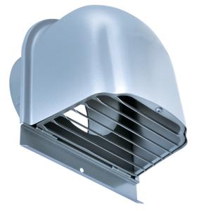 西邦工業 外壁用ステンレス製換気口〈深型フード〉 CFX-300SN 【339-1182】