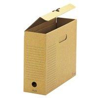 プラス ボックスファイル フタ付 A4E 10冊  FL-081BF DGY 1パック(10冊入)