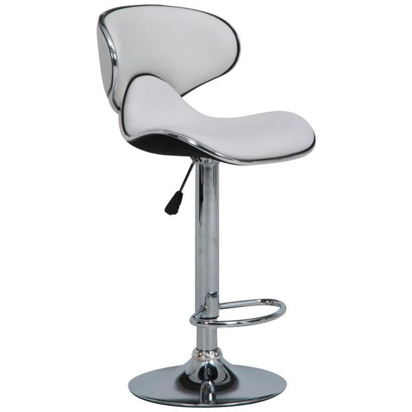 不二貿易 カウンターチェア シェル WH【80915】 北海道、沖縄、離島配送不可 6,418円