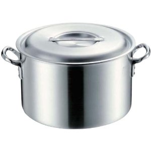 エムテートリマツ 4335224  MTIプロガスト アルミ半寸胴鍋 24cm(目盛付)