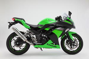 BMS Racing R-EVO スリップオン ステンレスサイレンサー 政府認証 Ninja250 ’13〜’17 22年騒音規制対応 G415-53-P6J ※メーカー在庫わずか