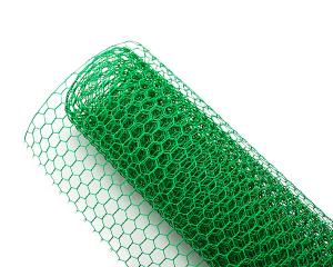 ハイロジック ビニ亀甲網 #23×10mm×910mm×2m巻の通販は