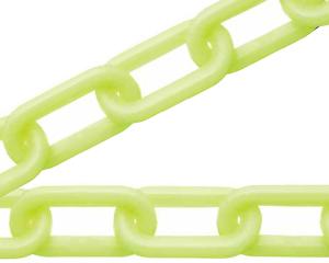 ハイロジック プラスチックチェーン箱入 #8×20m 蛍光の通販は