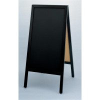 光 スタンド黒板 和風タイプ 両面黒 TBD70-2の通販は 7,918円