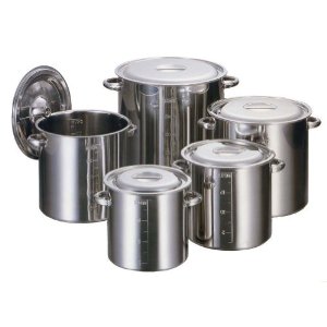 AG 18-8目盛付寸胴鍋 30cm(21.0L) 赤川器物製作所 AG 18-8