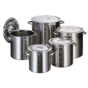 赤川器物製作所 AG 18-8目盛付寸胴鍋 51cm(104.0L) 1個