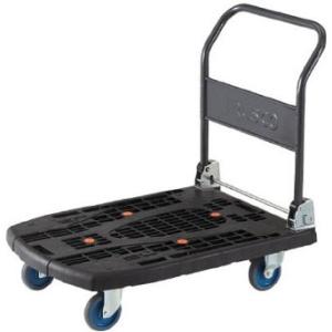 TRUSCO トラスコ中山 樹脂台車 カルティオビッグ 折畳 900X600 黒 MPK-906-BK 1台