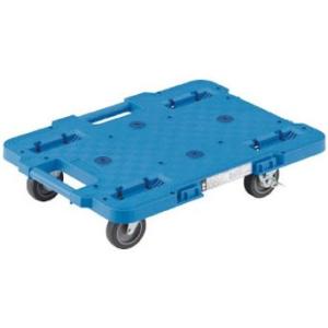 TRUSCO トラスコ中山 TRUSCO ルートバン 400X600 4輪自在 S付 青  TRUSCO ルートバン 400X600 4リンジザイ Sツキ アオMPB-600JS-B   (P)の通販は