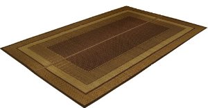 イケヒコ 純国産 い草花ござ 『DXランクス総色』 ワイン 江戸間3畳(約174×261cm)