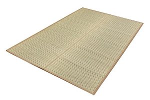 イケヒコ 純国産 掛川織 い草カーペット 『奥丹後』 ベージュ 江戸間3畳(約174×261cm)