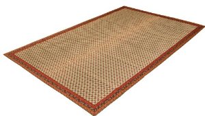 イケヒコ 純国産 イ草花ござカーペット 『かれん』 ローズ 江戸間6畳(約261×352cm)