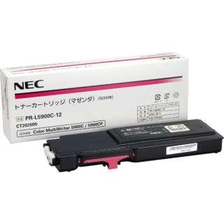 NEC 日本電気 NEC トナー マゼンタ(5.000枚) NE-TNL5900-12J PR-L5900C-12