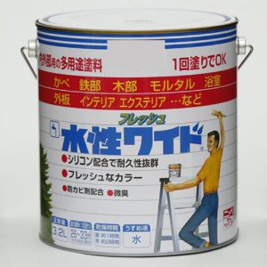 ニッペホームプロダクツ ニッペ 水性フレッシュワイド 3.2L アーバンベージュの通販は