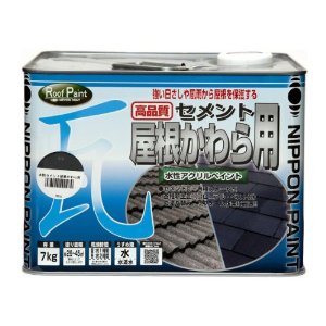ニッペホームプロダクツ ニッペ 水性セメント屋根かわら用 7K 緑の通販は 10,202円