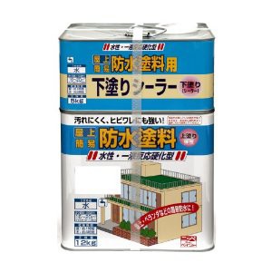 ニッペホームプロダクツ ニッペ 水性屋上防水塗料セット 17K グレー