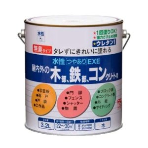 ニッペホームプロダクツ ニッペ 水性つやありEXE 3.2L チョコレートの通販は