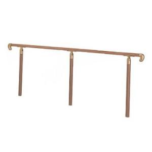 シロクマ アプローチ手すり (U) チーク・シルバー AP-13Uの通販は 56,096円