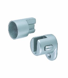 SHIROKUMA シロクマ 脱着ブラケット(右) 35Φシルバー BR-78R