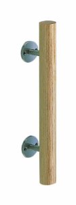 SHIROKUMA シロクマ NO-30 ウッド丸形取手300ミリ白木ウッド
