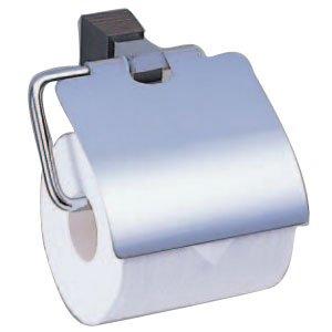 SHIROKUMA シロクマ ラックスペーパーホルダー クローム・白木ウッド CW-6