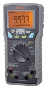 三和電気計器 デジタルマルチメーター 高確度・メモリ付(パソコン接続) PC720M 1台