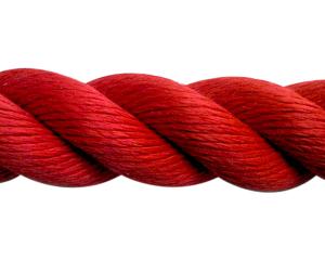 まつうら工業 スパンシーカラーロープ36ミリ(赤)20M ドラム巻 PPスパンの通販は