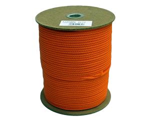 まつうら工業 ナイロン江戸打ち紐 約3ミリ オレンジ150M 巻の通販は
